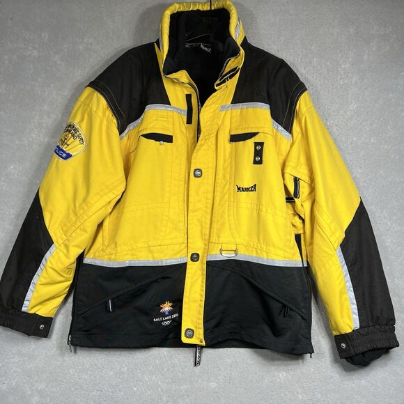 MARKER JACKET 2002 WINTER OLYMPICS LAW ENFORCEMENT SALT LAKE CITY UTAH LINED XL - Picture 3 of 15